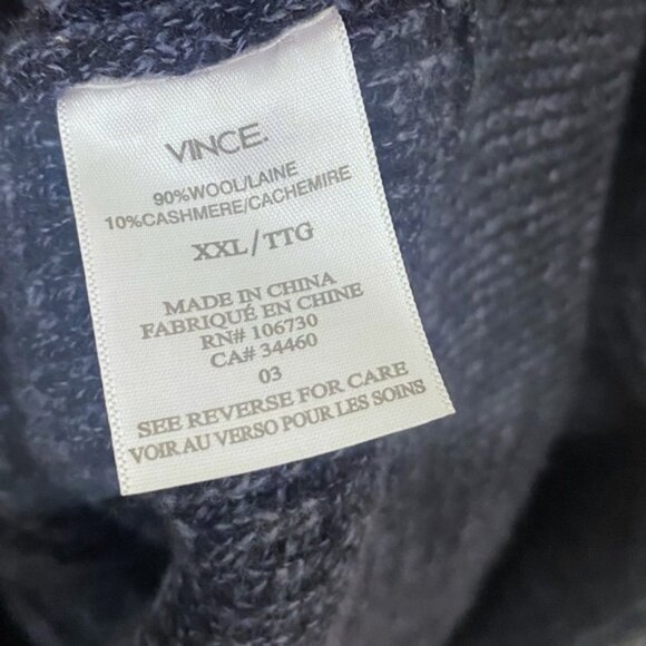 VINCE / Wool-Cashmere Hoodie - Picture 5 of 6